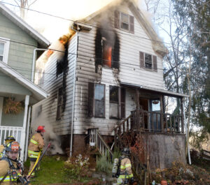 Fire damages Greenmont home Monday afternoon